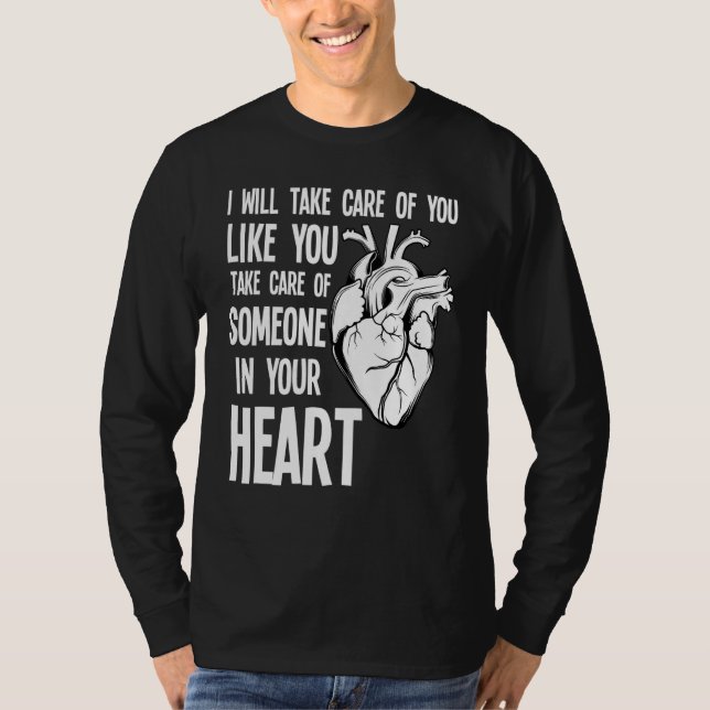 Camiseta Funny Cardiac Nurse Quote Anatomical Heart Disease (Frente)