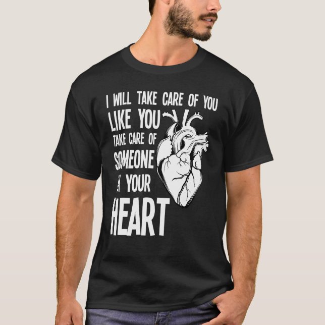 Camiseta Funny Cardiac Nurse Quote Anatomical Heart Disease (Frente)