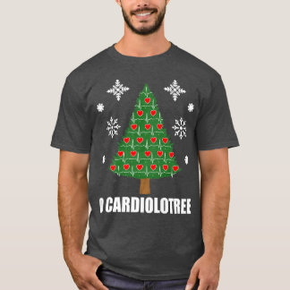 Camiseta Funny Cardiologist Christmas Tree Cardiology Offic