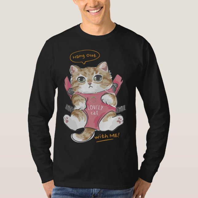 Camiseta Funny Cat Cute Cat Kitten Lover Cat Lover Cat Owne (Frente)