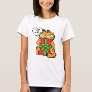 Camiseta funny cat on christmas