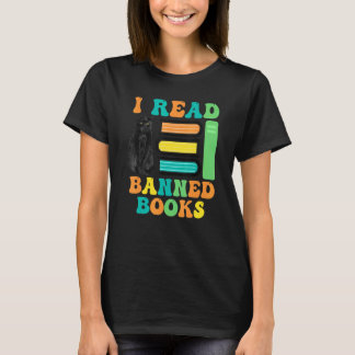 Camiseta Funny Cat Reader I Read Banned Books For men and W