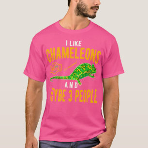 Camiseta Funny Chameleon