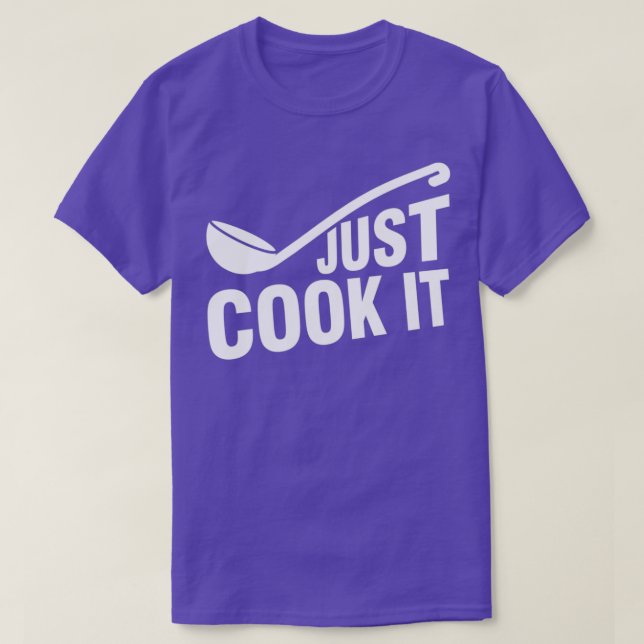Camiseta Funny chef cook saying  (Frente do Design)