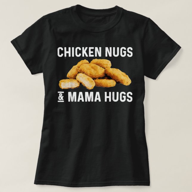 Camiseta Funny Chicken Nuggets Gift For Men Women Nuggets L (Frente do Design)