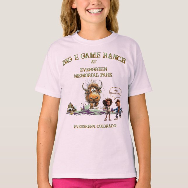 Camiseta Funny children bison American buffalo 1 (Frente)