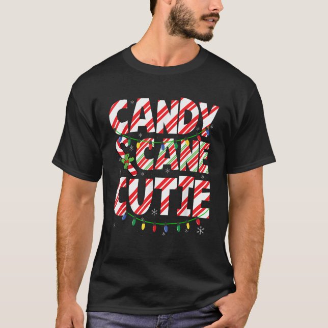 Camiseta Funny Christmas Candy Cane Lover Crew Xmas Candy C (Frente)