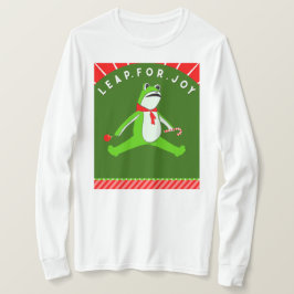 Camiseta Funny Christmas Holiday Frog