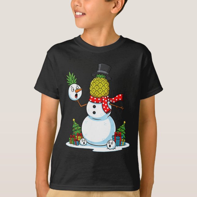 Camiseta Funny Christmas Ne Snowman Xmas Mens Womens Kids  (Frente)