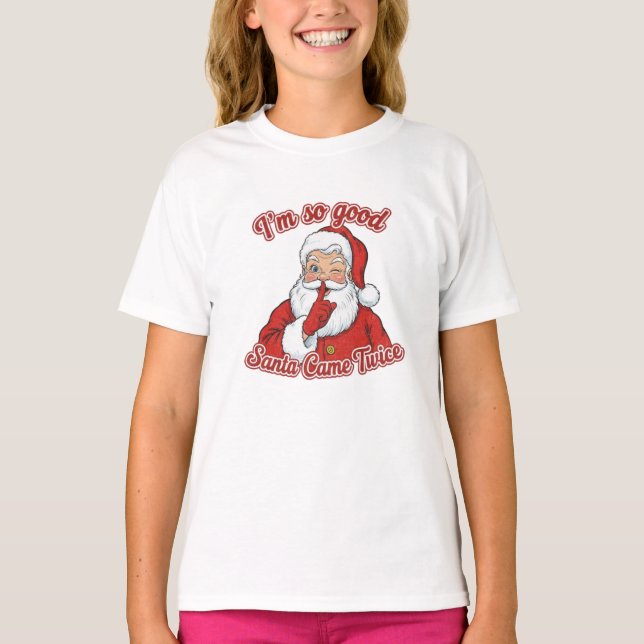 Camiseta Funny Christmas Santa's (Frente)