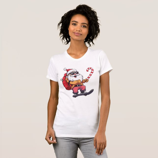 Camiseta Funny Christmas Streetwear Outfit (Frente Completa)