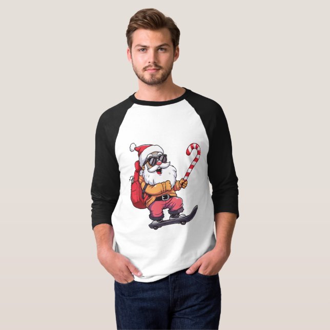 Camiseta Funny Christmas Streetwear Outfit (Frente Completa)