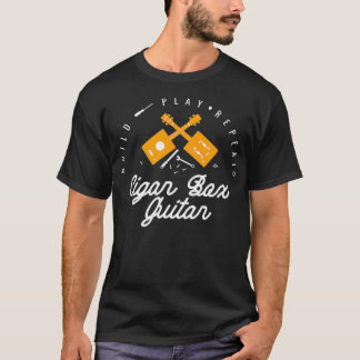 Camiseta Funny Cigar Bo Guitar Guitarist Bassist Music Love