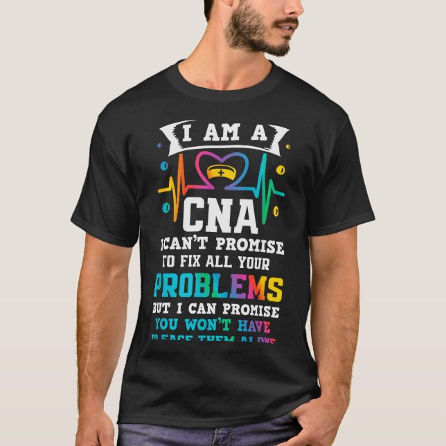 Camiseta Funny Cna Nurse  (Frente)