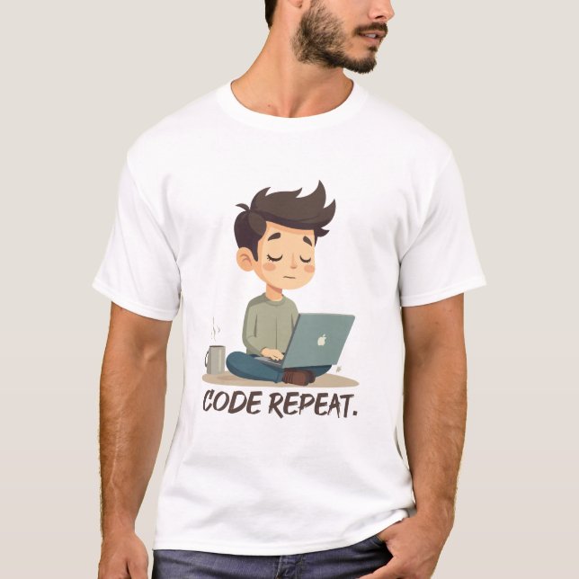 Camiseta Funny Coder Gift for Developers & Tech Lovers (Frente)