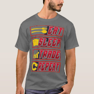 Camiseta Funny Coma Sleep Trade Repete Investidores