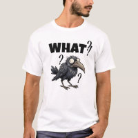 Camiseta Funny Confused Crow What