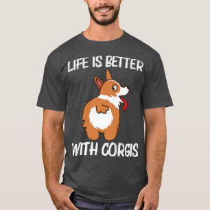 Camiseta Funny Corgi Design For Men Women Pet Dog Animal Do