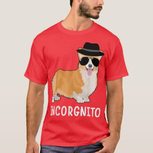 Camiseta Funny Corgi Incorgnito Dog Lover