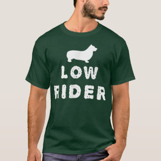Camiseta Funny Corgi Low Rider 