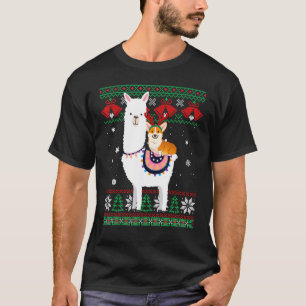 Camiseta Funny Corgi Riding Llama Christmas Corgi Xmas Ugl