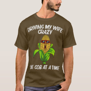 Camiseta Funny Corn For Men Dad Farming Corn Cob Farmer Swe