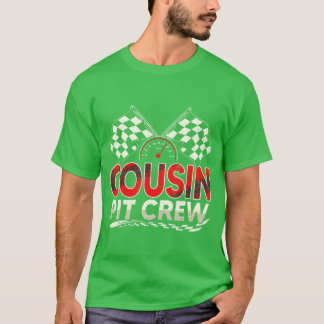 Camiseta Funny Cousin Pit Crew Race Car Lover Racing Famil 