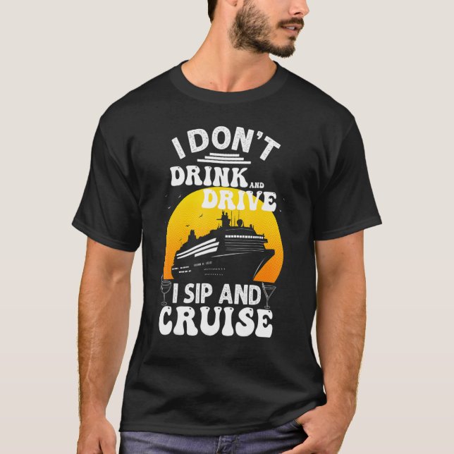 Camiseta Funny Cruise Design For Men Women Cruise Vacation  (Frente)
