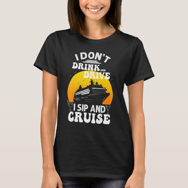 Camiseta Funny Cruise Design For Men Women Cruise Vacation  (Frente)