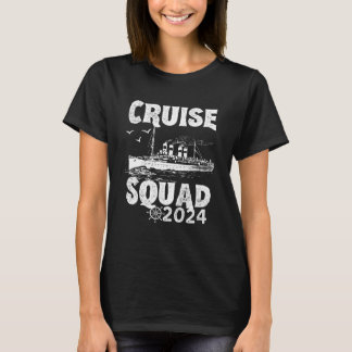 Camiseta Funny Cruise Squad 2024 - Vacation Vintage