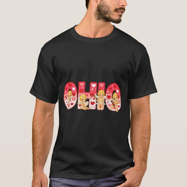 Camiseta Funny Cud Ohio Midwestern Party O-h-i-o In Valenti (Frente)