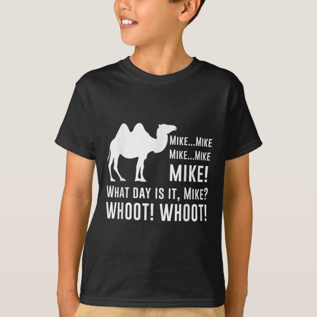 Camiseta Funny Cute Camel Quotes About Hump Day Funny Quote (Frente)