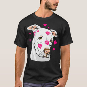 Camiseta Funny Cute Pitbull , Rescue Dog 