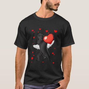 Camiseta Funny Dabbing New-land Dog Heart Namorados D