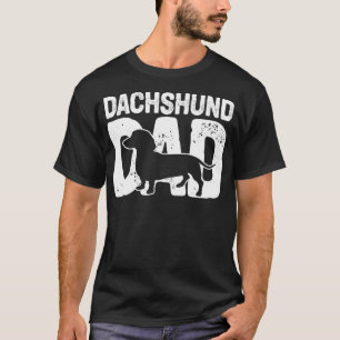 Camiseta Funny Dachshund Dad Dog Lover Dachshund Father Dog