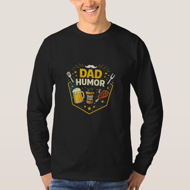 Camiseta Funny Dad Humor Graphic – Cool Dad BBQ Beer Coffee (Frente)