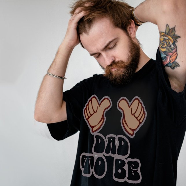 Camiseta Funny dad to be (Criador carregado)