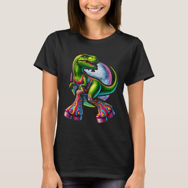 Camiseta Funny Dancing Dinosaur  (Frente)