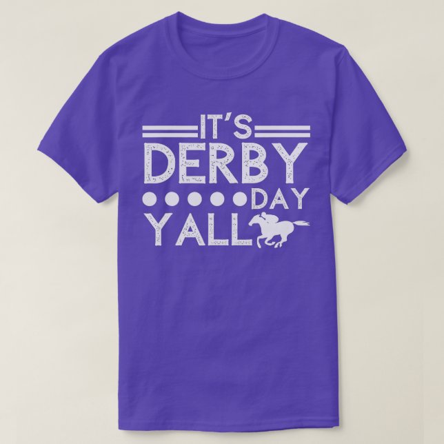 Camiseta Funny Derby Day 2023 Horse Racing It Derby Day Ya  (Frente do Design)