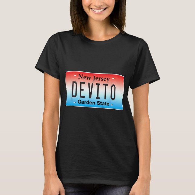 Camiseta Funny Devito New Jersey Italian American Nj Cutlet (Frente)