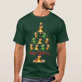Camiseta Funny Dinosaur Lover Matching Santa Dinosaur Chris