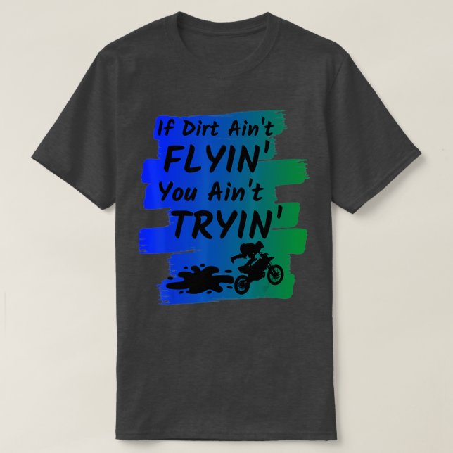 Camiseta Funny Dirt Bike Gift Supercross Riders (Frente do Design)