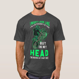Camiseta Funny Dirt Bike Rider M Motocross