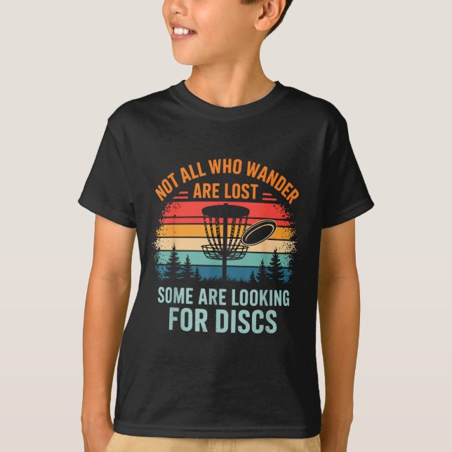 Camiseta Funny Disc Golf Art For Men Women Disc Golfer Play (Frente)