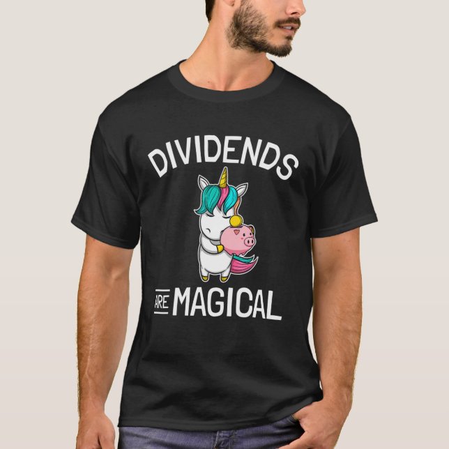 Camiseta Funny Dividend - Investor Comprar (Frente)