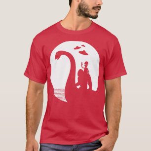 Camiseta Funny do Monstro do Loch Ness
