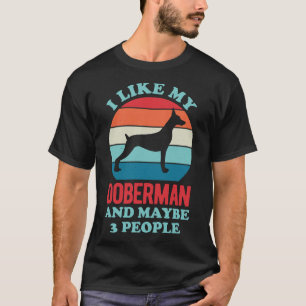 Camiseta Funny Doberman 207