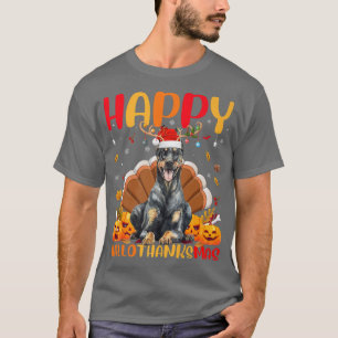 Camiseta Funny Doberman Dog Lover Happy Doberman Olá Obriga