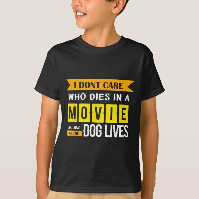 Camiseta Funny Dog &amp; Puppy Lover Shirts I Don't Care Wh (Frente)