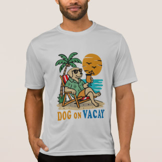 Camiseta Funny Dog on Vacation T-Shirt | Cute Summer